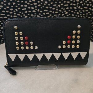 Fendi Monster Collection Zippy Wallet